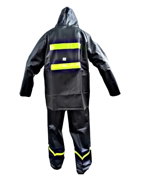 Conjunto Impermeable Cremallera y reflectivos solintos 3