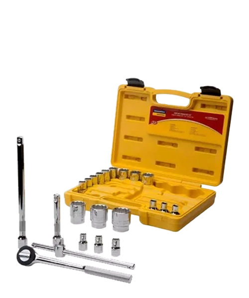 Maletin Herramientas 22 Piezas Juego de Tubos Estriados Y Accesorios 2 2 - MASTER - 2